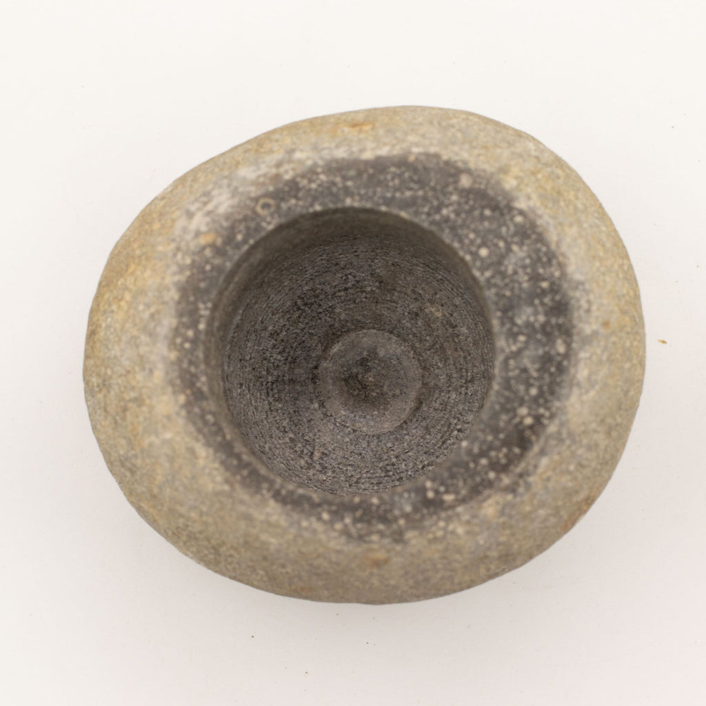Natural Riverstone Large Decorative Pestle and Mortar for Home Use