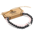 Magnetic Gemstone Bracelet with Rose Quartz Design for Gifting