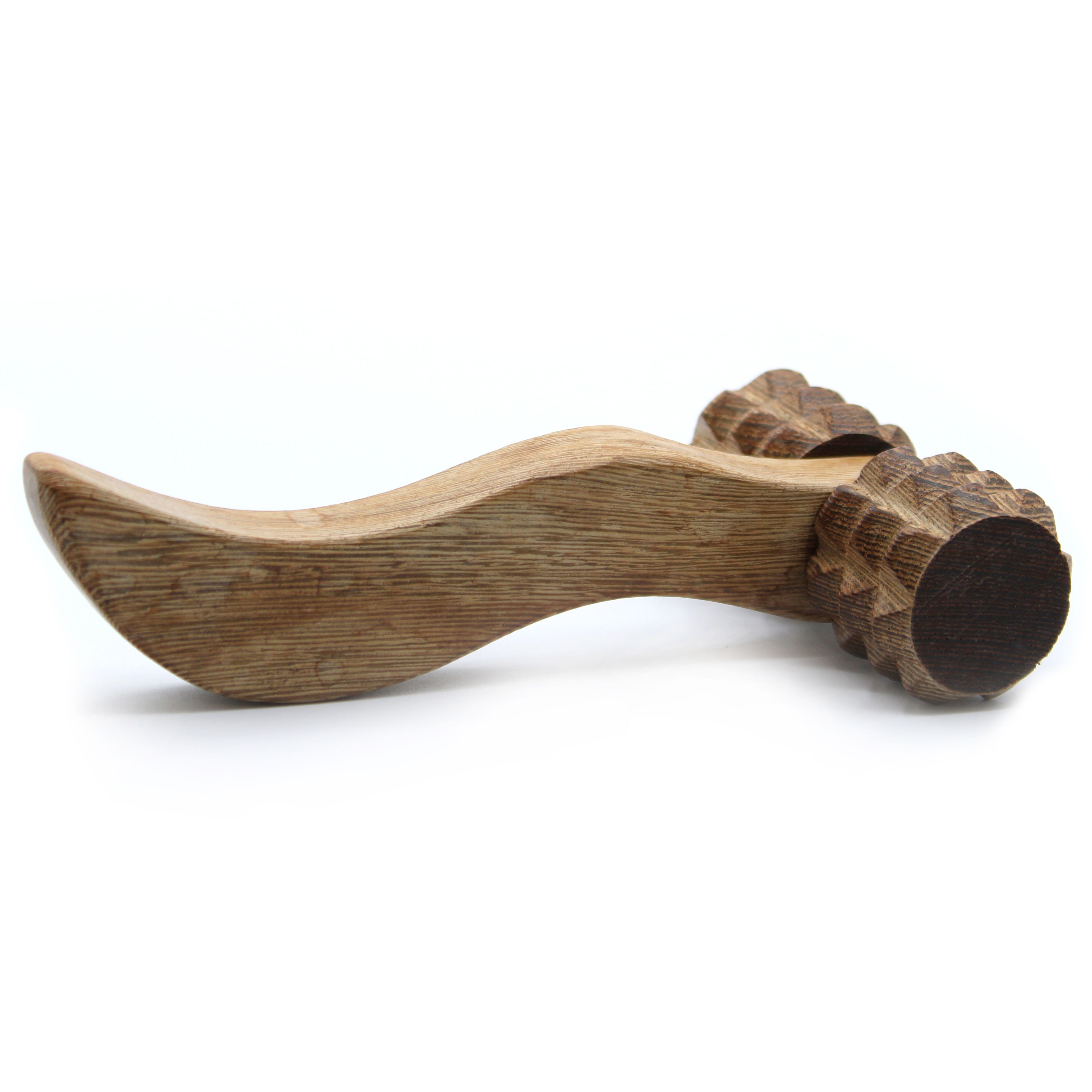 Massage Tool Ribbed Hand Roller for Sore Muscle Relief and Comfort