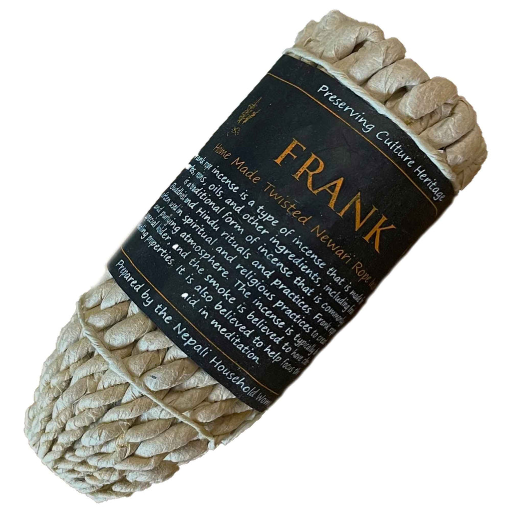 Pure Herbs Frankincense Rope Incense for Home Aromatic Enjoyment
