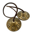 Tibetan Tingsha Bells with Lucky Symbols for Meditation Practice