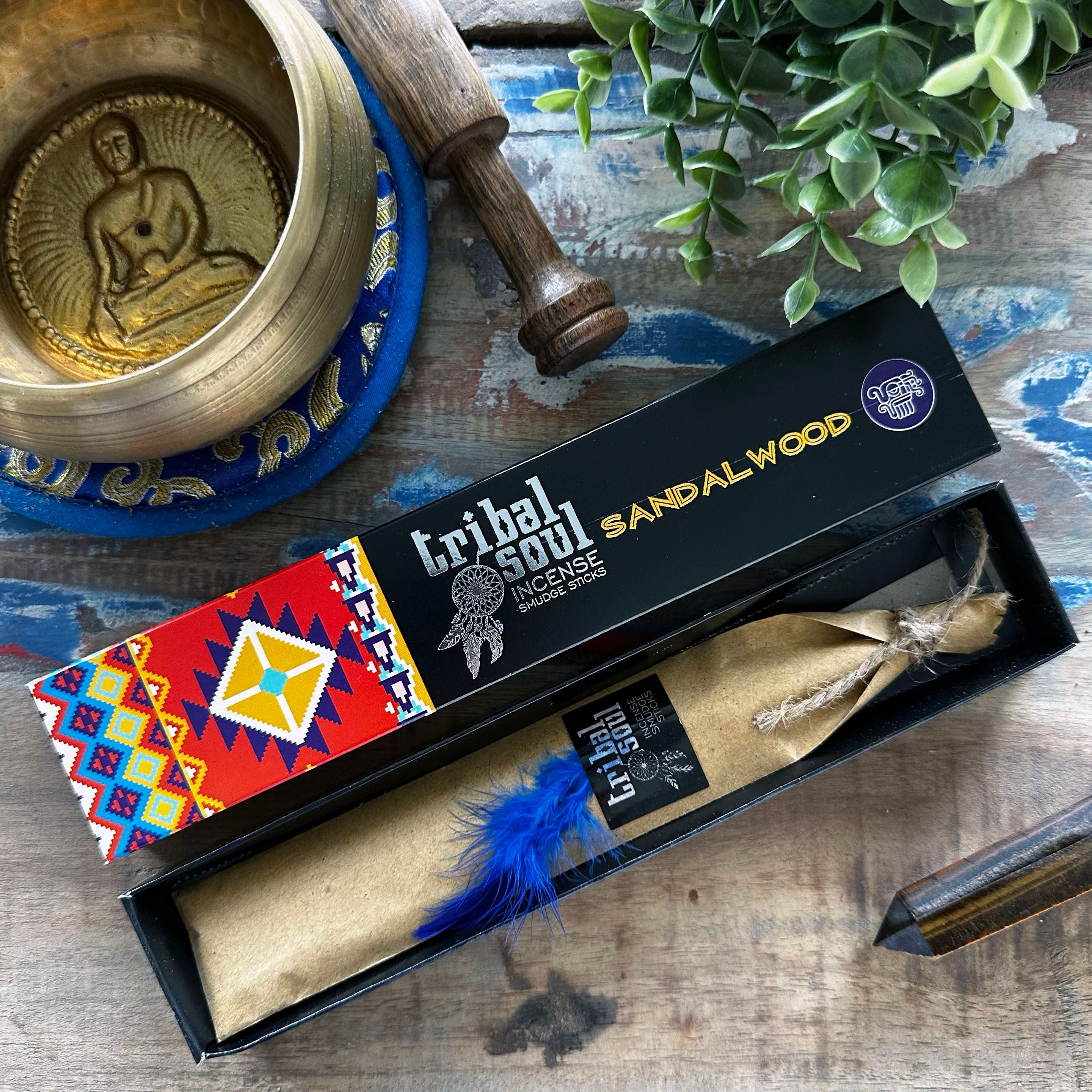 Tribal Soul Incense Sticks Sandalwood for Home Fragrance Use