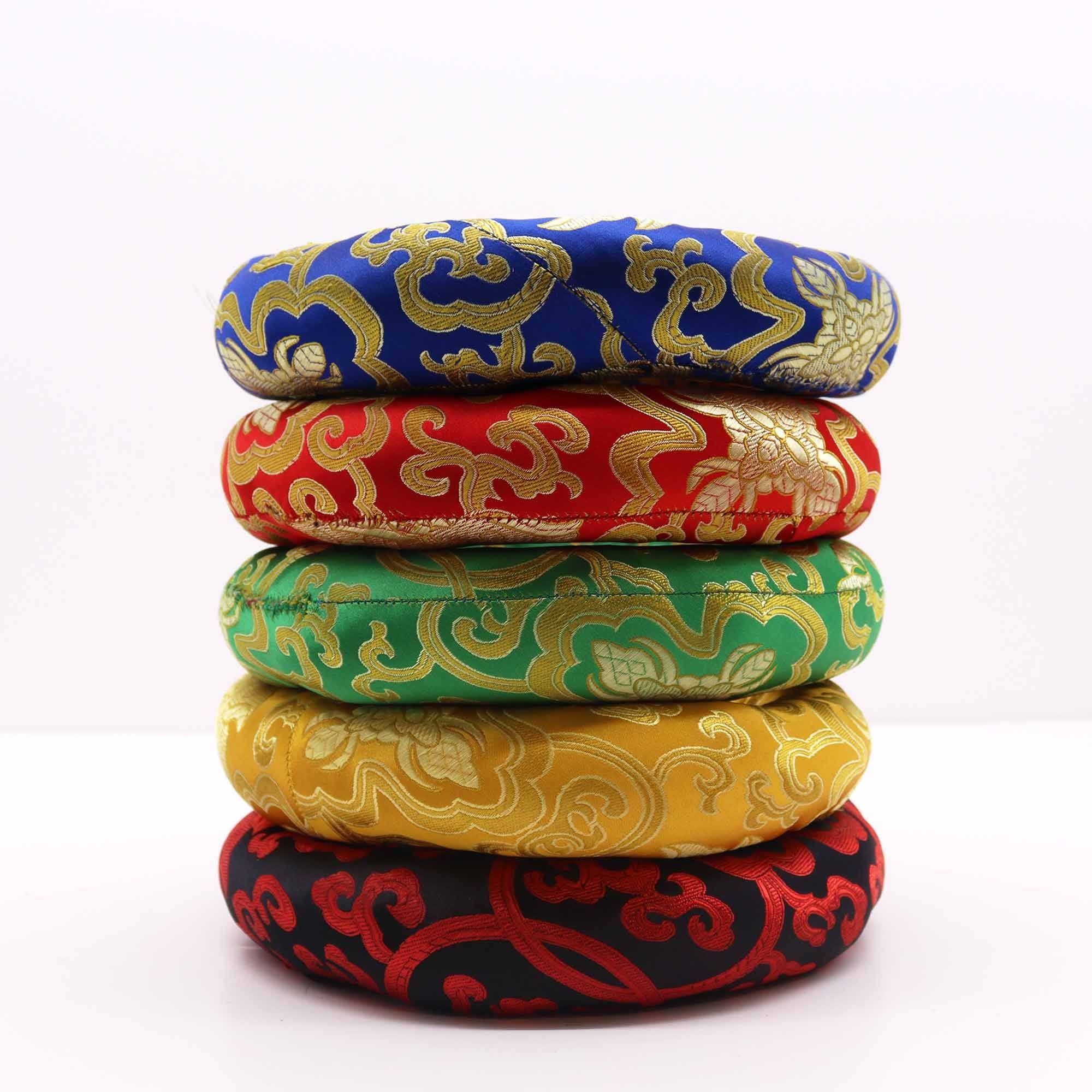 Hoop Cushion 20cm for 22 to 26cm Singing Bowls in Red