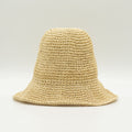 Nomad Sari Floppy Straw Sun Hat in Natural Beige for Summer Fun