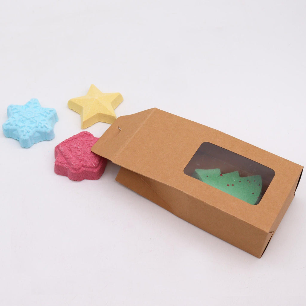 Christmas Wish List Bath Bomb Gift Pack with Unique Fragrances