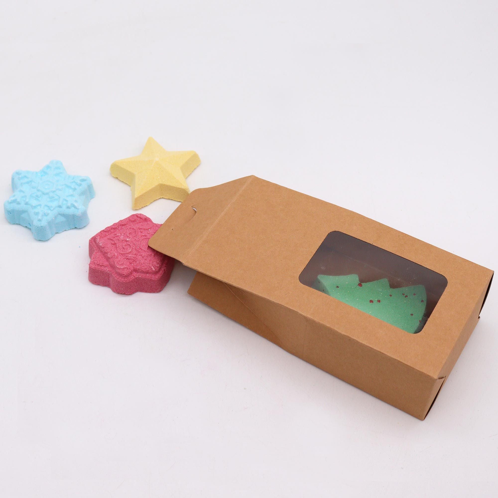 Christmas Wish List Bath Bomb Gift Pack with Unique Fragrances