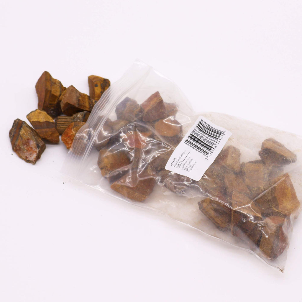 Raw Tiger Eye Crystals (500gm) for Home Decor and Gifting