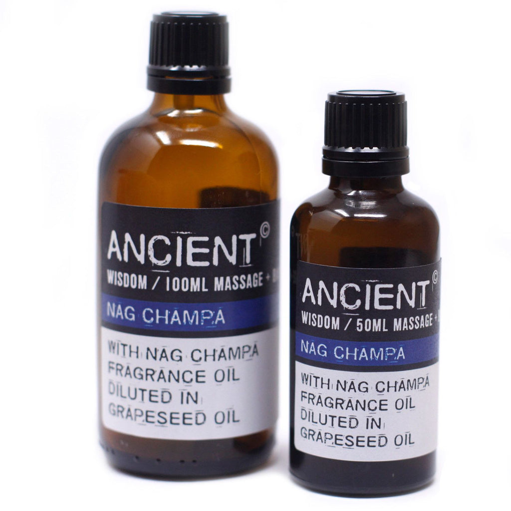 Nag Champa Massage Oil 50ml for Relaxation and Soothing Baths