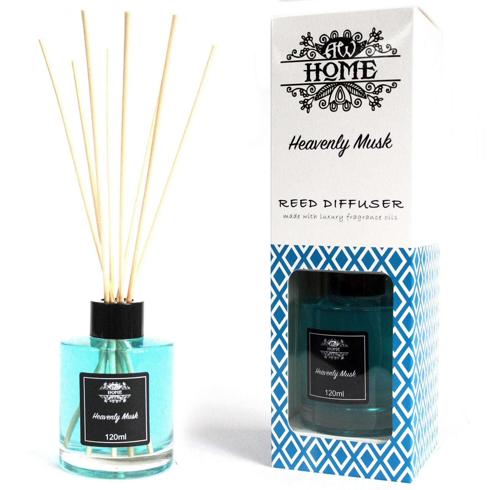 120ml Heavenly Musk Reed Diffuser for Inviting Home Fragrance
