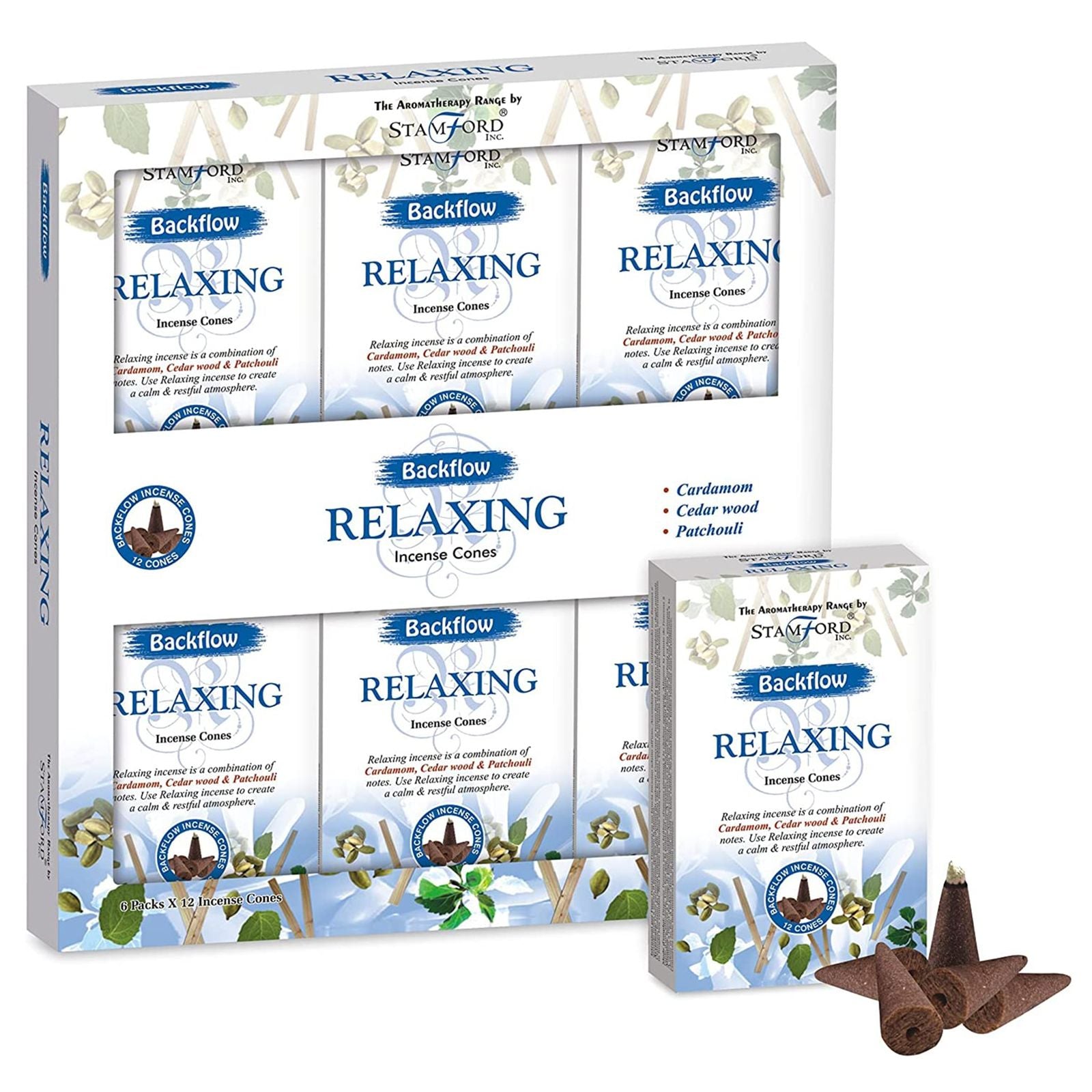 Aromatherapy Backflow Cones for Relaxing Home Incense Experience