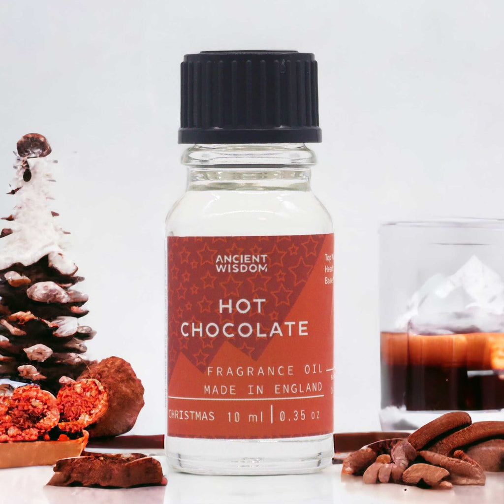 Hot Chocolate Fragrance Oil 10ml for a Warm and Cozy Ambience
