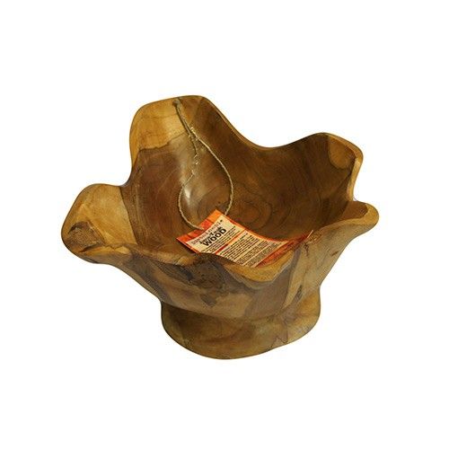 Unique Teak Spiky Finger Bowls for Decorative Home Use and Gifting