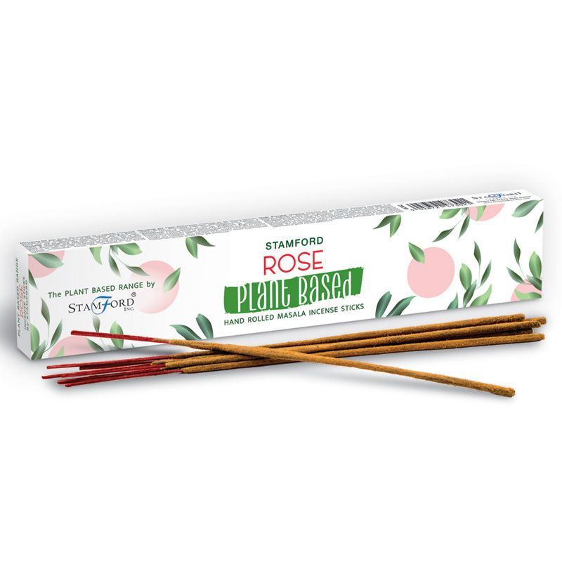 Plant Based Masala Incense Sticks with Rose Fragrance for Calm