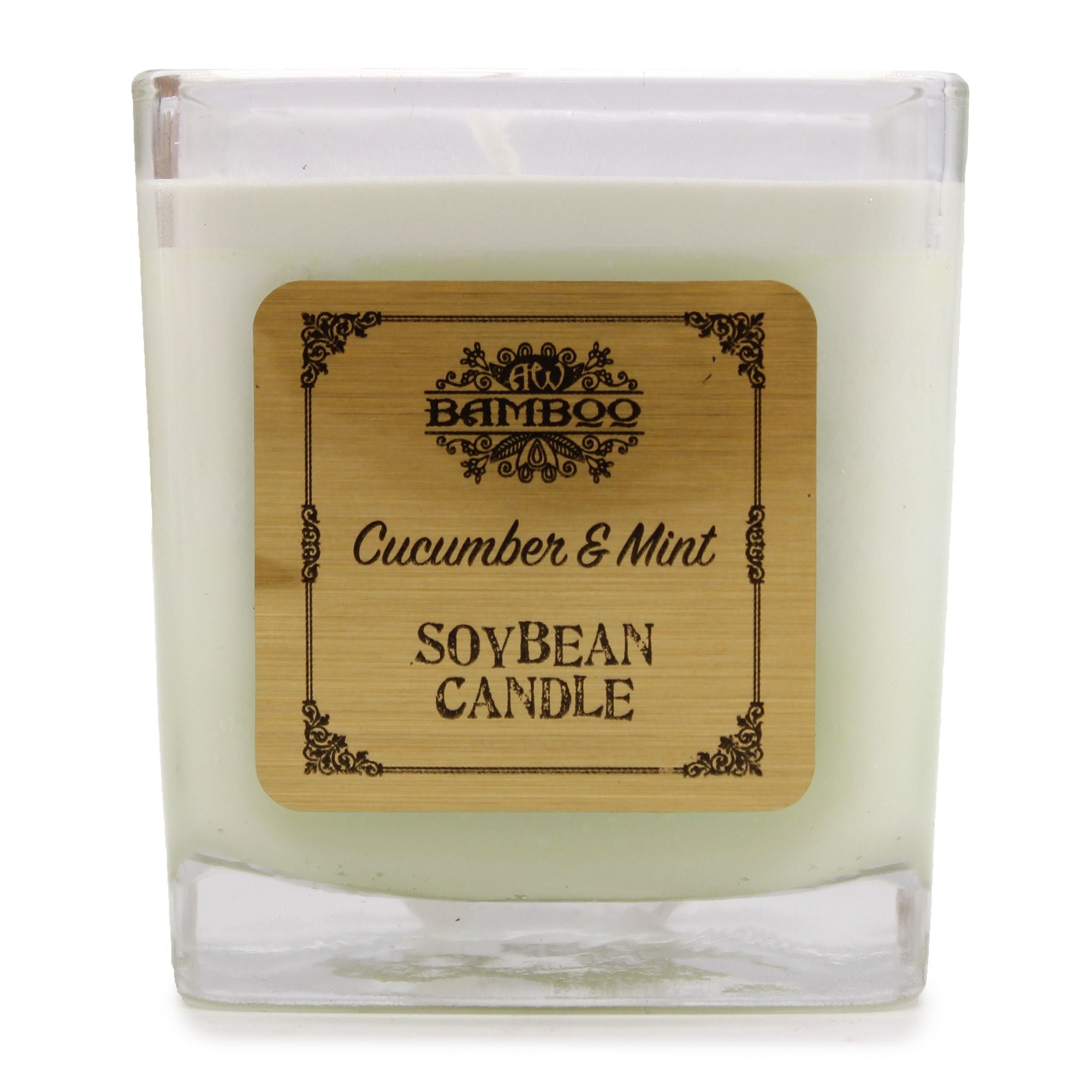 Cucumber & Mint Soybean Jar Candles for Refreshing Home Fragrance