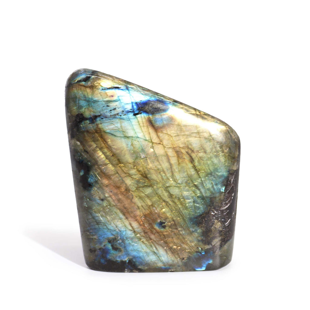 Stunning Large Madagascar Labradorite Stone for Home Decor Display