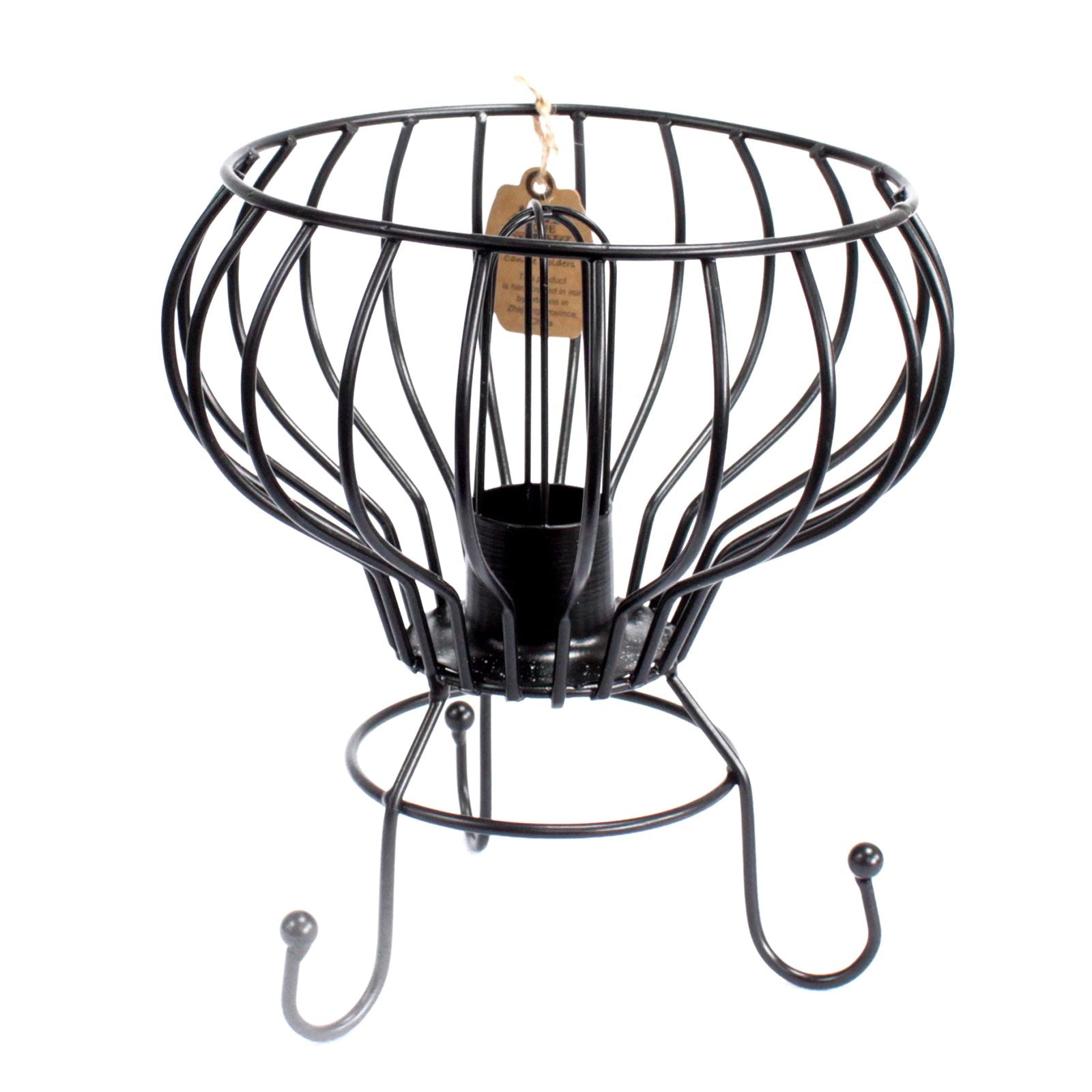 Low Industrial Iron Lamp with Cable and Bulb for Home Decor