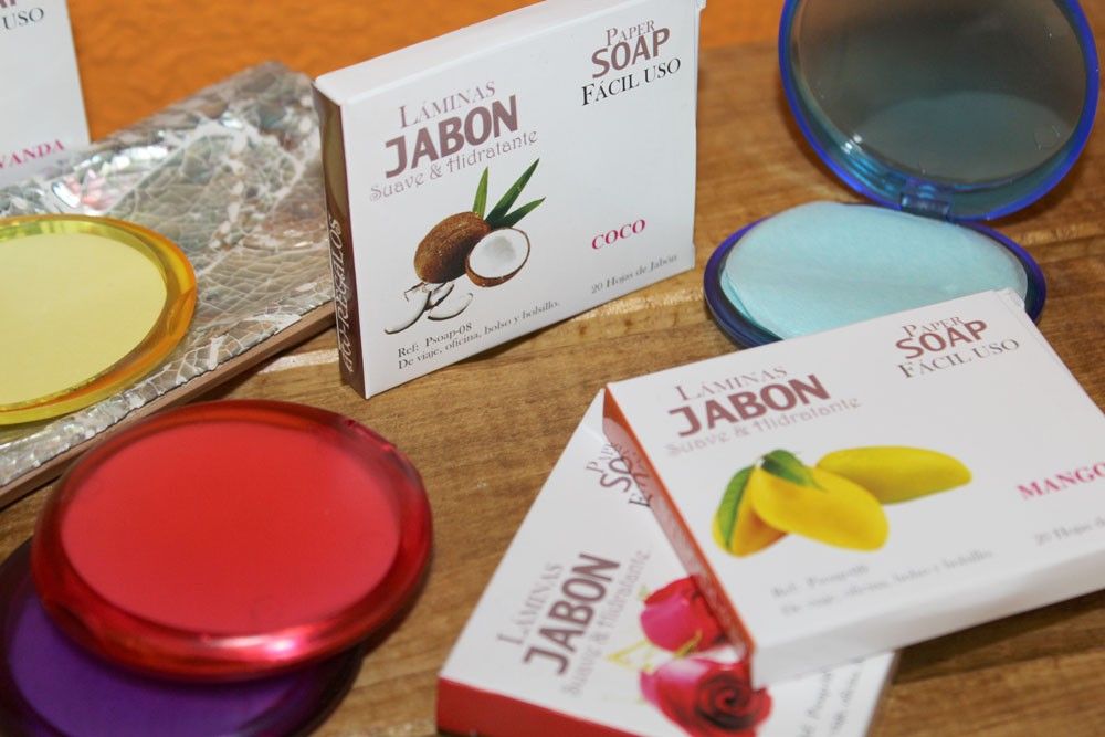 Mango Paper Soaps for Refreshing Hand Cleansing on the Go