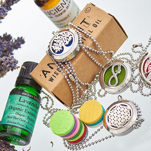 Aromatherapy Necklace Reusable Refill Pad 20mm for Diffusers