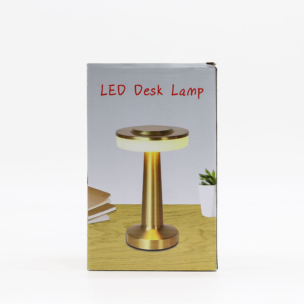 Tall Stem Copper Touch Lamp USB C Rechargeable for Modern Spaces