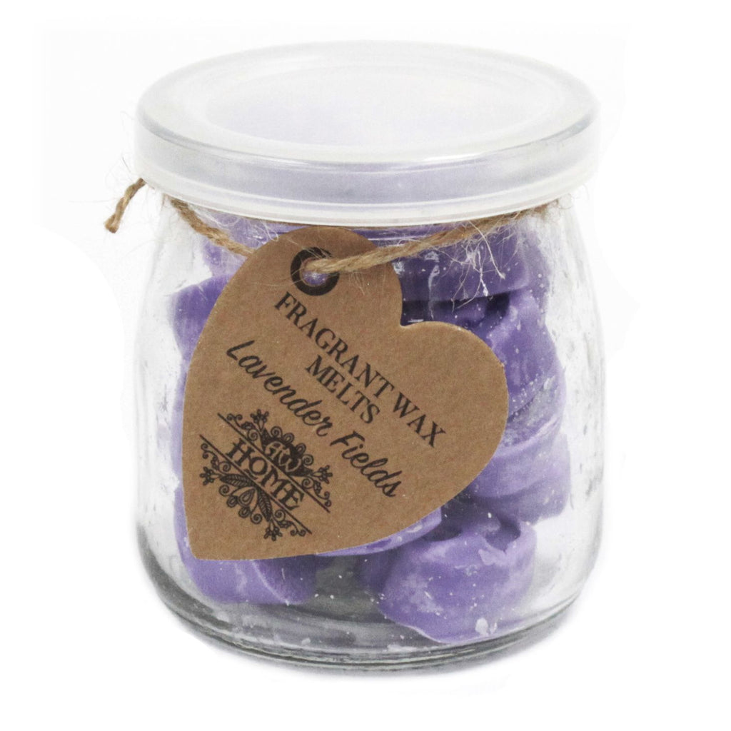 Soywax Melts Jar Lavender Fields for Calming Home Fragrance