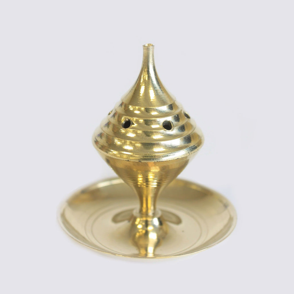 Small Brass Incense Burner for Fragrance and Elegant Home Style