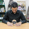 Crystal Ball on Stand 100mm for Stunning Decorative Displays