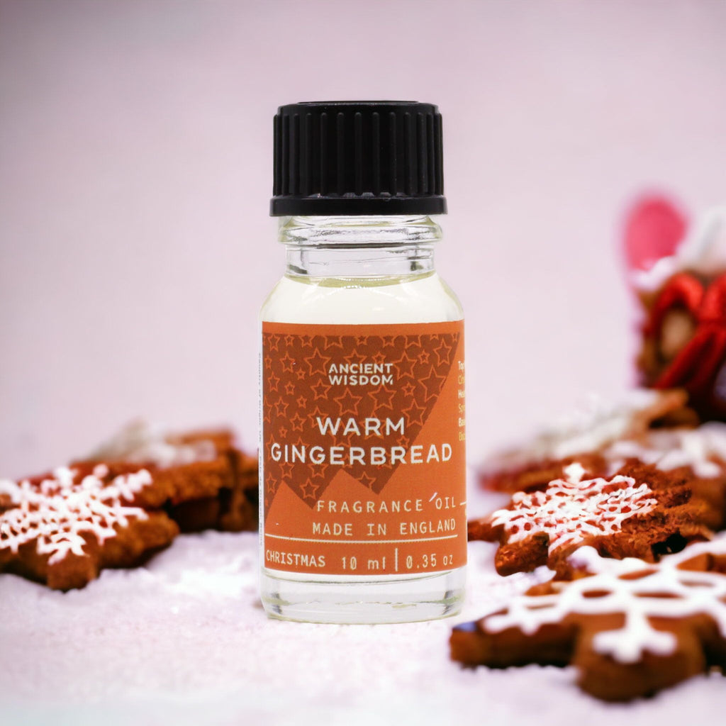 Warm Gingerbread Fragrance Oil 10ml for Creating Inviting Aromas