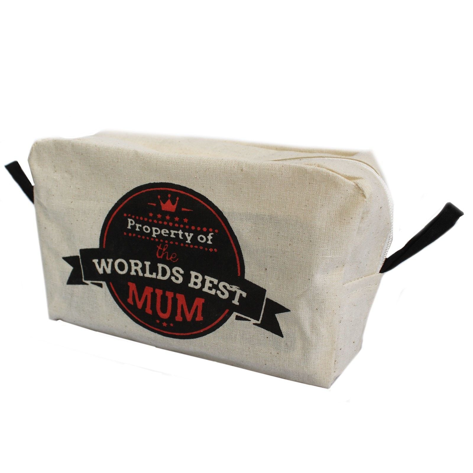 Toiletry Bag for the World's Best Mum Perfect Gift for Travellers