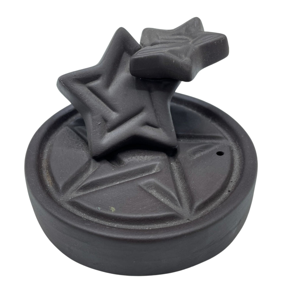 Backflow Incense Burner Pentagon Falls for Relaxing Atmosphere