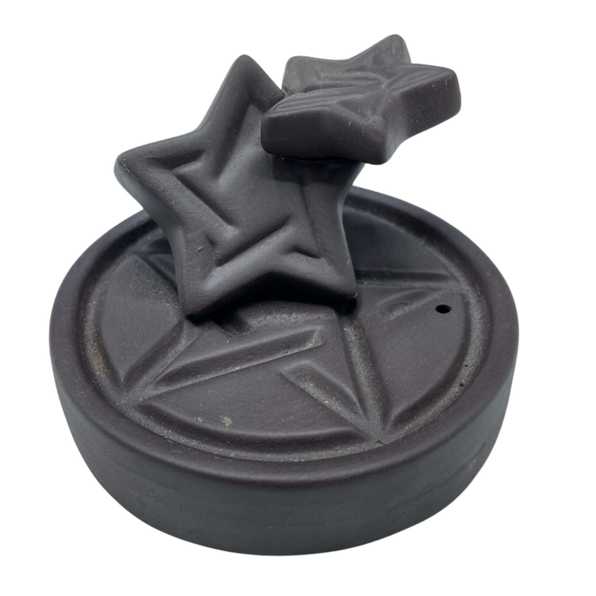 Backflow Incense Burner Pentagon Falls for Relaxing Atmosphere