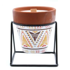 Agnes + Cat Sage Herb Garden Candle for a Calming Atmosphere