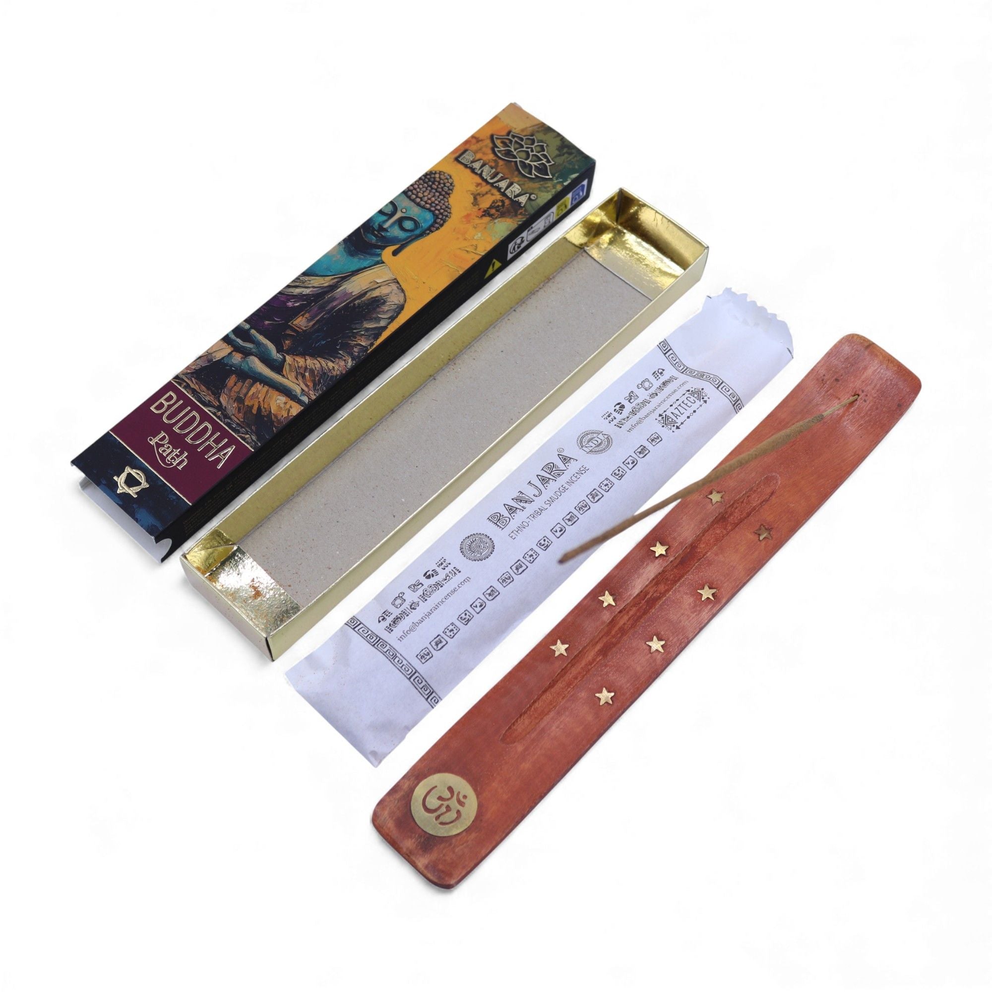Banjara Buddha Path Incense for Clarity and Focused Atmosphere