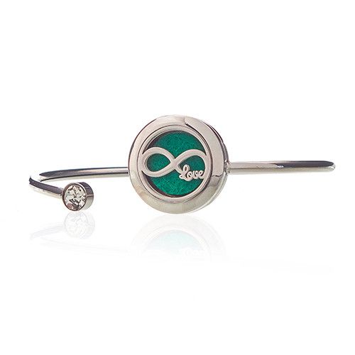Aromatherapy Jewellery Crystal Bracelet Infinite Love Design