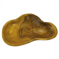 Classic Bowl 1 Part Approx 27cm Unique Teak Root Display Bowl
