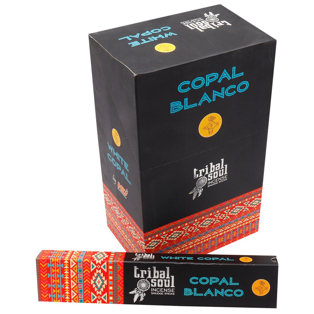 Tribal Soul Incense Sticks White Copal for Serene Spaces