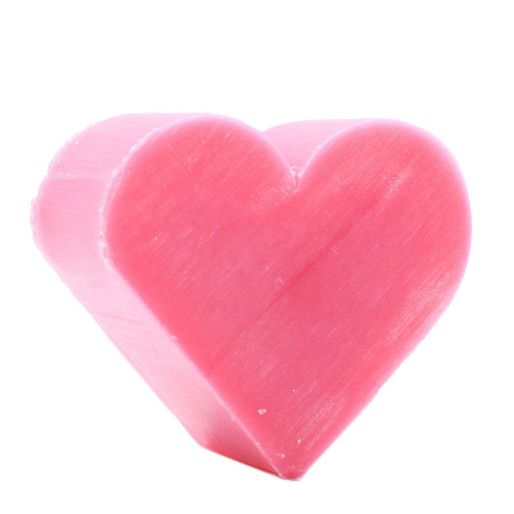 Heart Guest Soap Wild Rose Set of 10 Ideal for Your Bathroom Decor