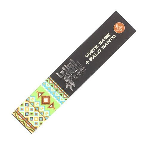 Tribal Soul Incense Sticks with White Sage and Palo Santo Blend