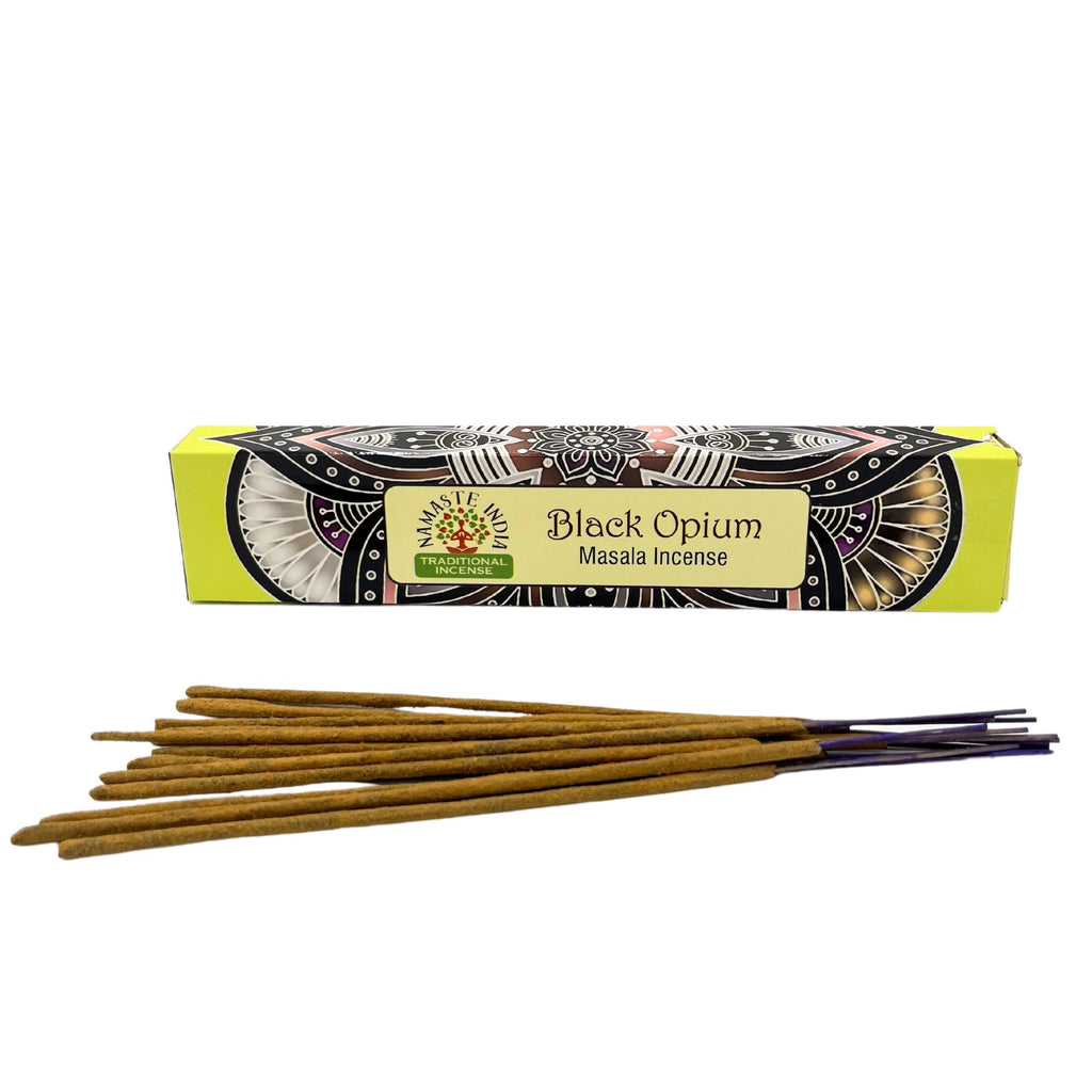 Namaste Mandala Masala Incense Sticks with Black Opium Aroma