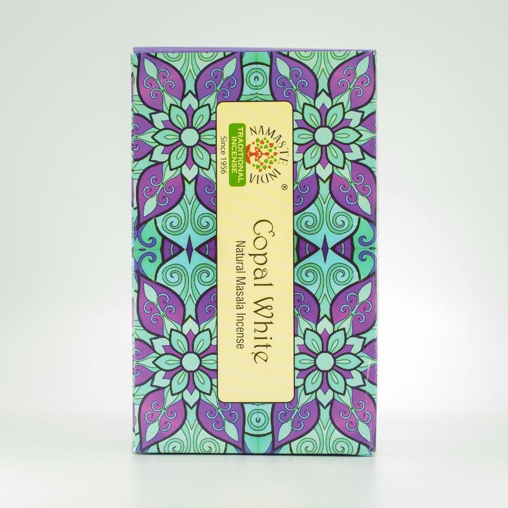 Namaste Mandala Masala Incense Sticks Copal White for Serenity