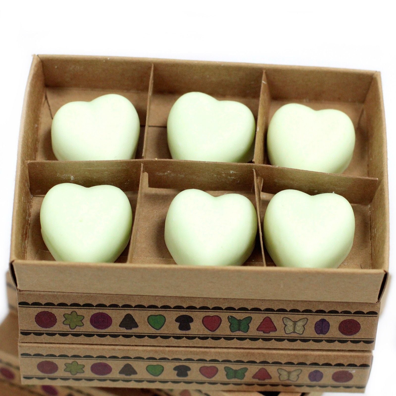 Box of 6 Wax Melts Mint & Menthol for Refreshing Home Fragrance