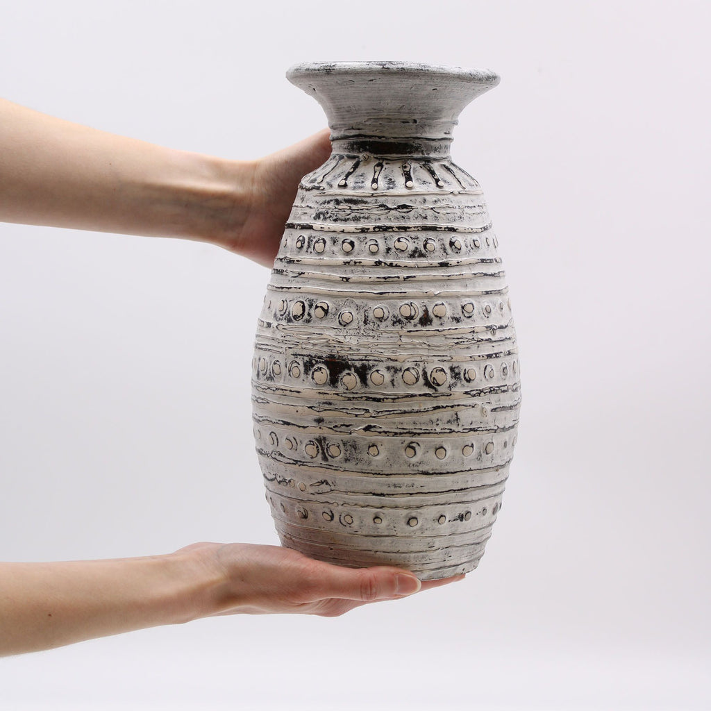 Classic Cream Shaped Vase for Elegant Home Decor and Stylish Interiors
