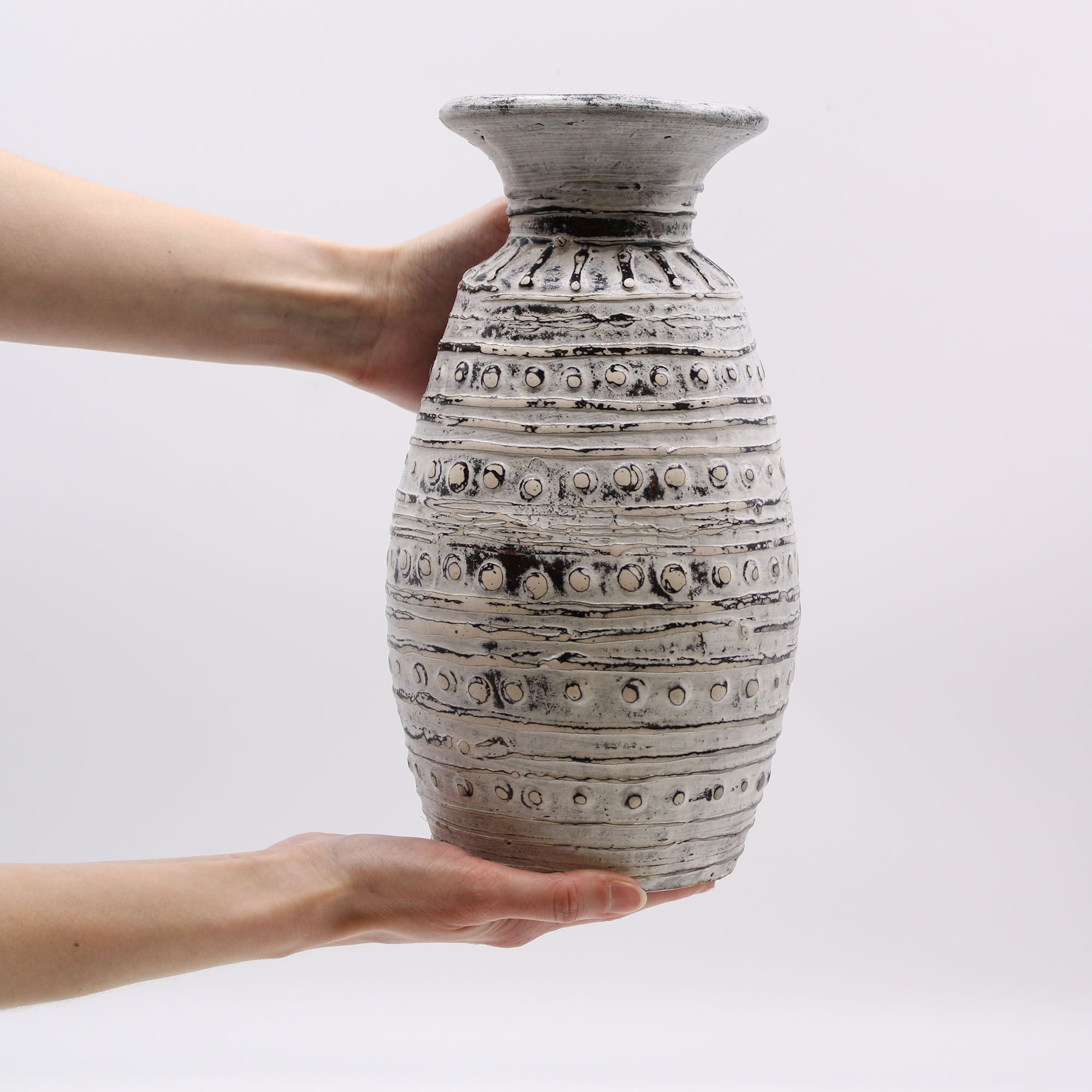 Classic Cream Shaped Vase for Elegant Home Decor and Stylish Interiors