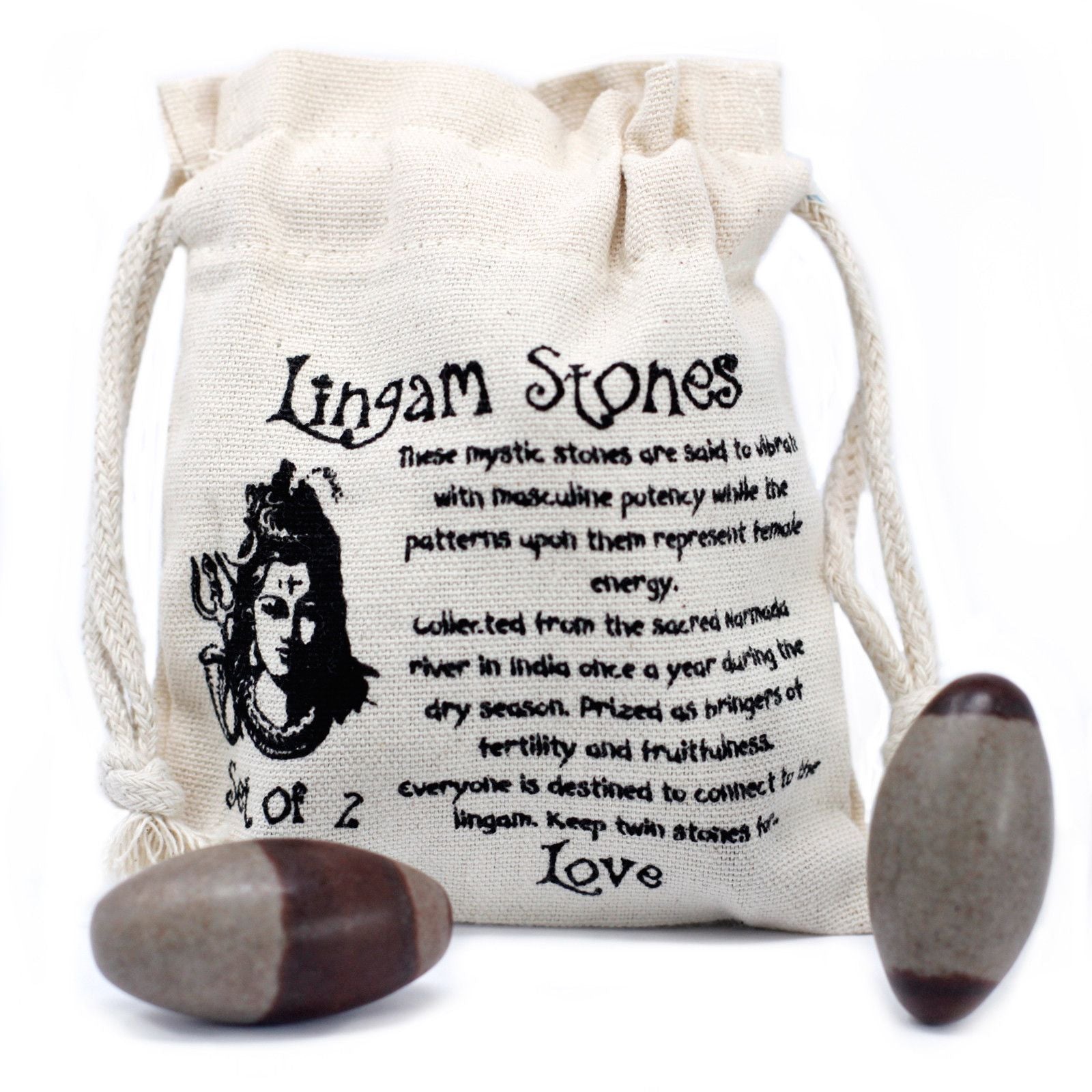 Two Inch Lingam Stone Unique Sacred Shiva Lingam Stones Collection
