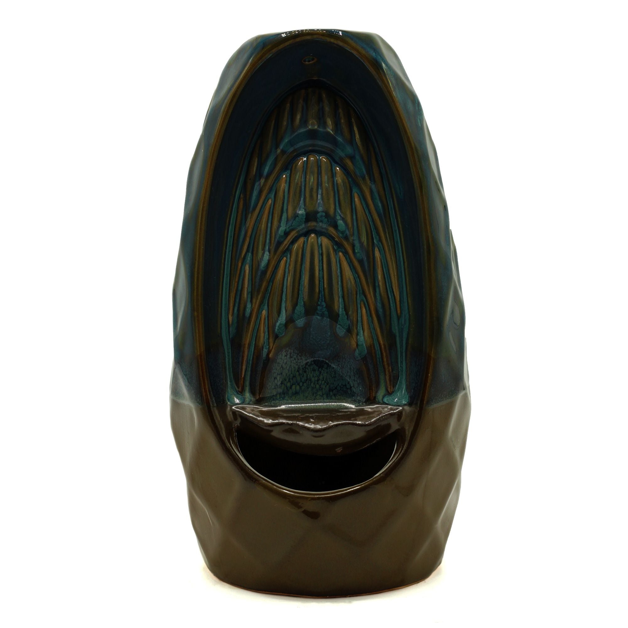 Backflow Incense Burner in Pineapple Mountain and Cascade Design