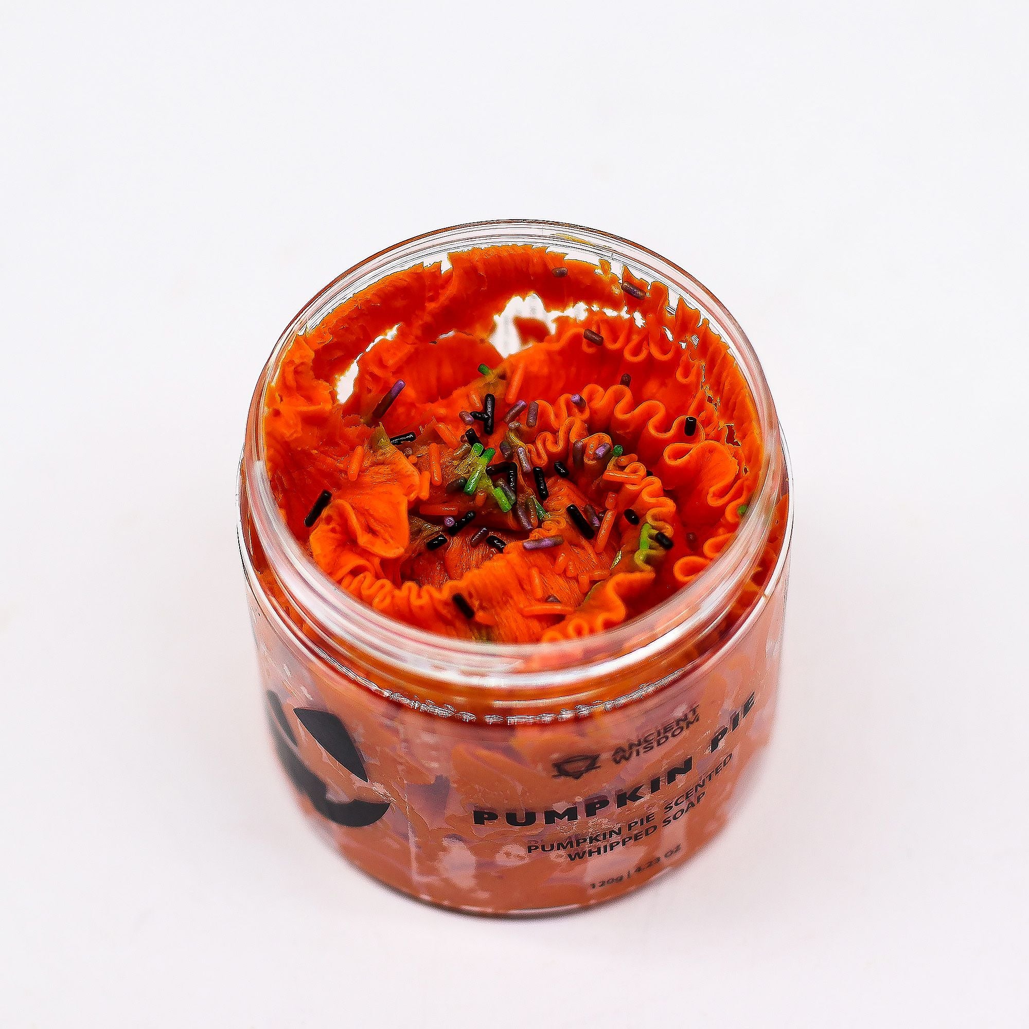 Pumpkin Pie Whipped Soap 120g for a Festive Bath Experience