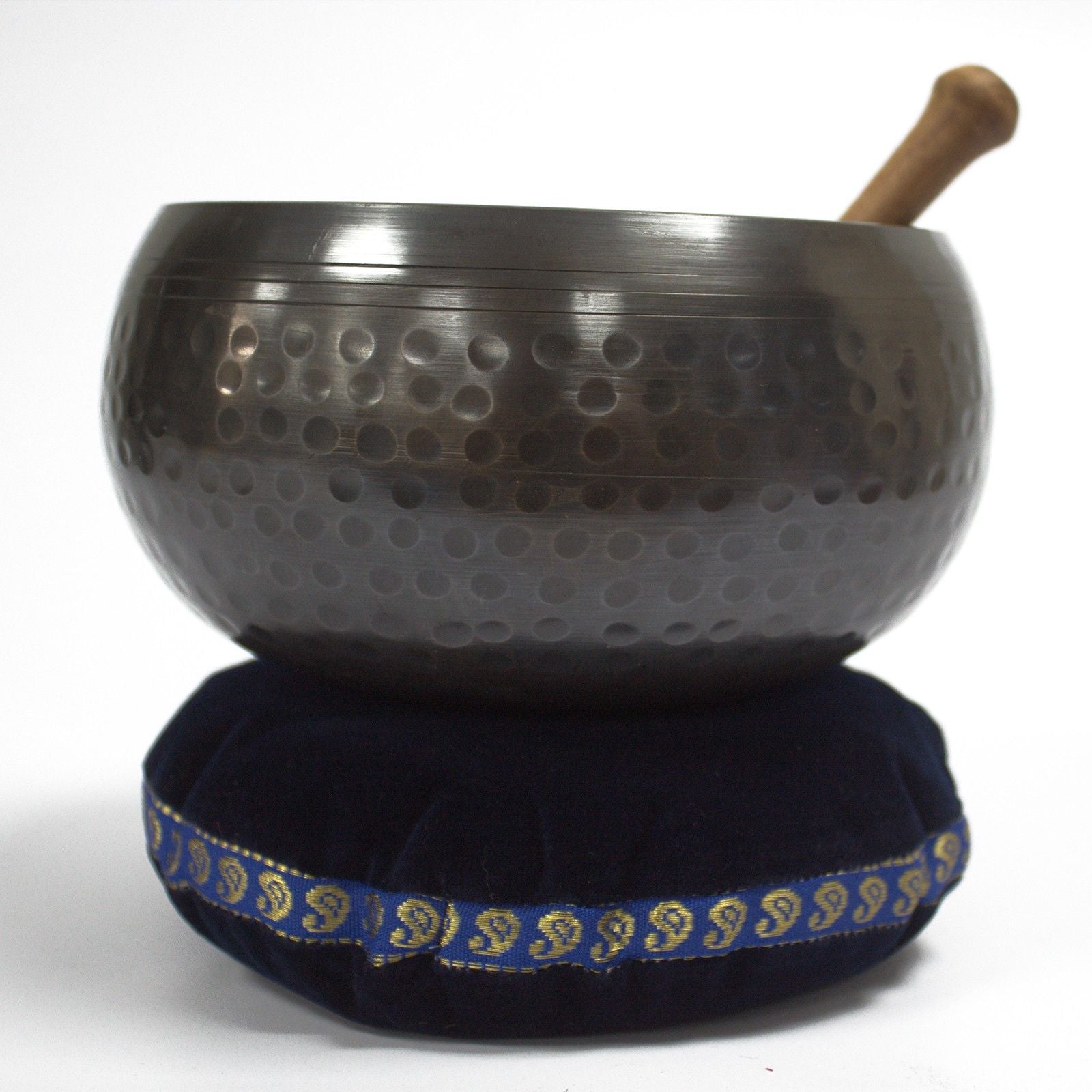 Singing Bowl Velvet Cushion 16cm for Sound Resonance and Display