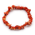 Chipstone Bracelet Showcasing Beautiful Orange Jasper Stone Design