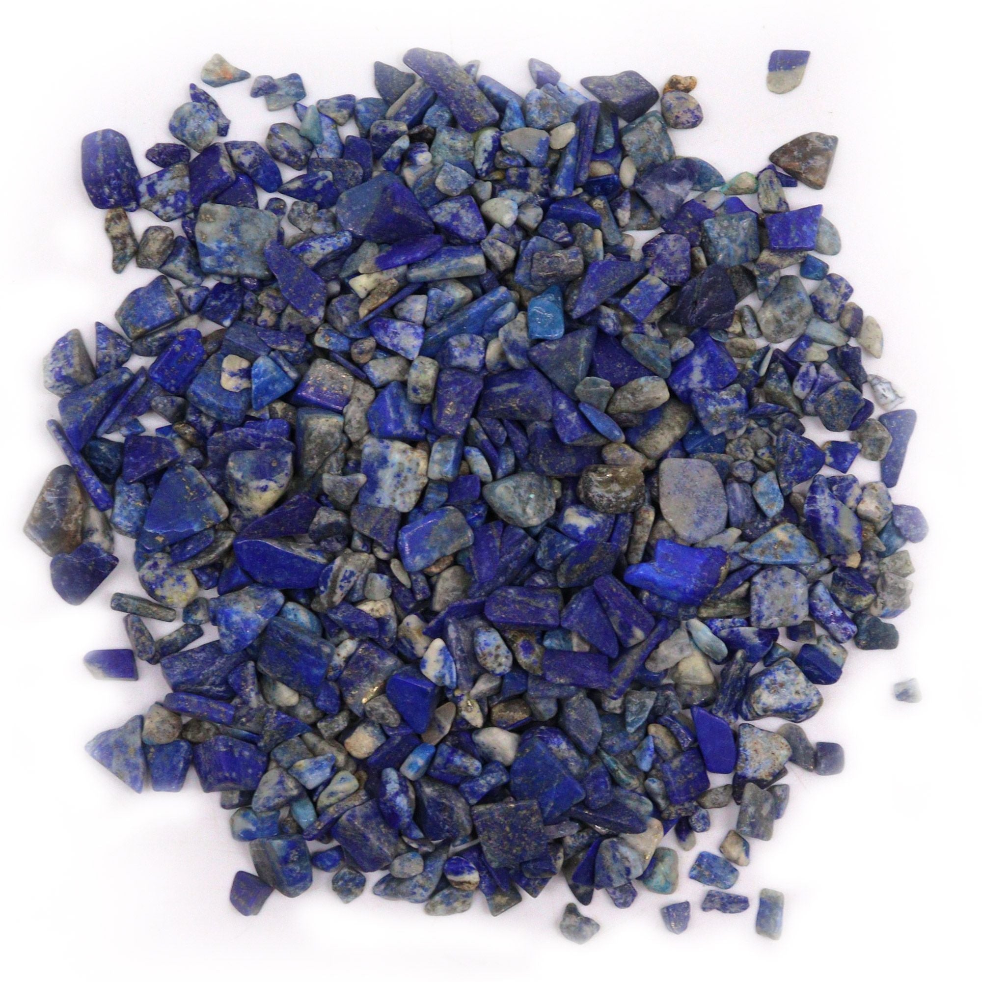 Lapis Gemstone Chips Bulk 1KG for Creative Craft Projects