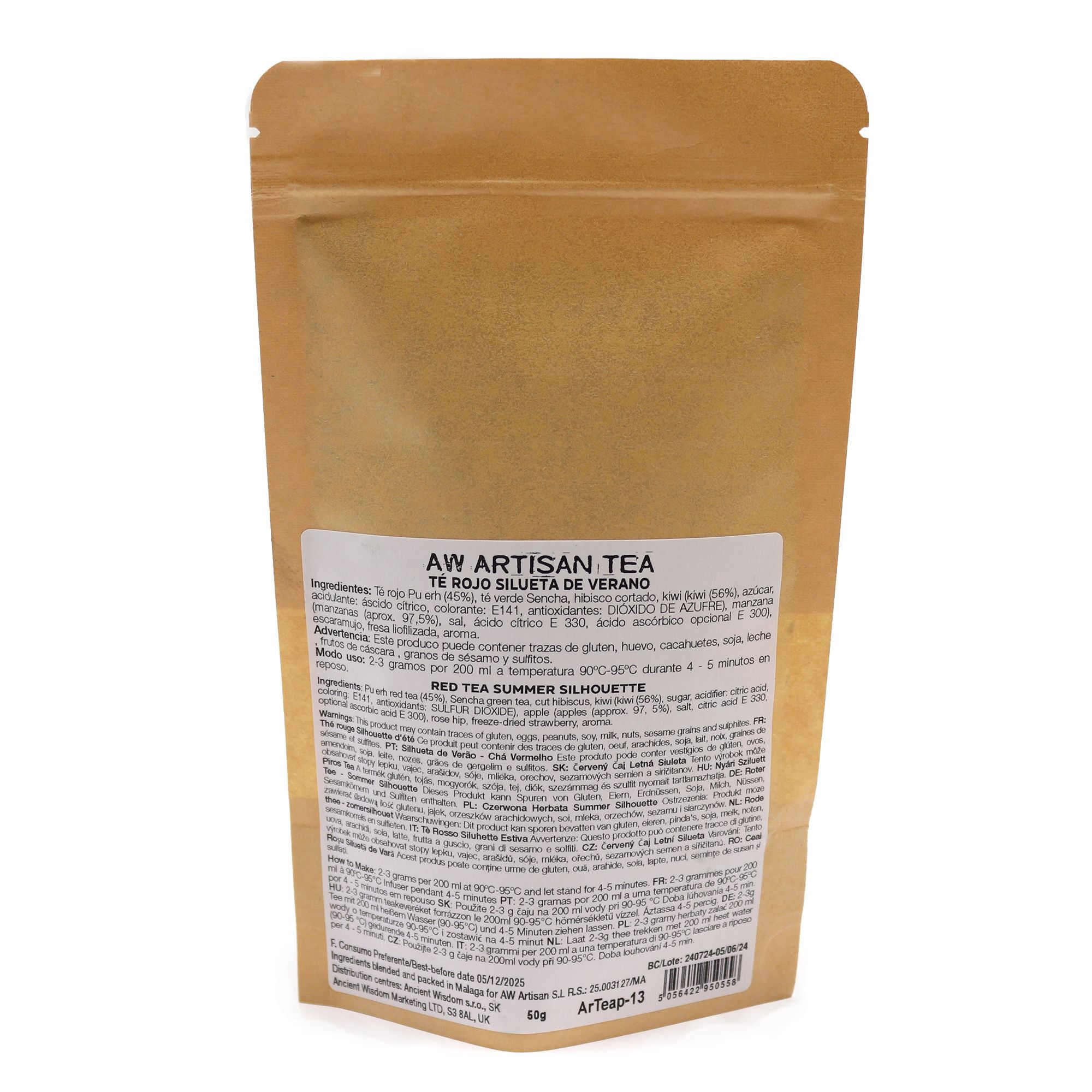 50g Mid Summer Magic Red Tea for Detox and Slimming Diet Plans
