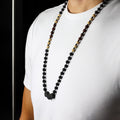 Essence of the Volcano Necklace with Natural Lava Stone Design